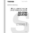 TOSHIBA SD3750 Manual de Servicio