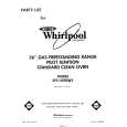WHIRLPOOL SF514ESRW3 Catálogo de piezas