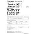 PIONEER S-DV77/DLXJI/NC Manual de Servicio