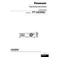 PANASONIC PTAX200U Manual de Usuario
