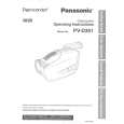 PANASONIC PVD301 Manual de Usuario
