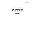 DYNACORD P1050 Manual de Servicio