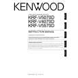 KENWOOD KRFV5570D Manual de Usuario