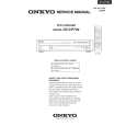 ONKYO DVCP702 Manual de Servicio