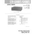 SONY STRGX80ES Manual de Servicio