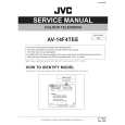 JVC AV14F4TEE Manual de Servicio