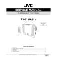 JVC AV-21WA11P Manual de Servicio