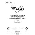 WHIRLPOOL SB130PERW0 Catálogo de piezas
