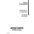 ARTHUR MARTIN ELECTROLUX AR8419B Manual de Usuario