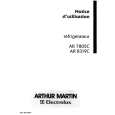 ARTHUR MARTIN ELECTROLUX AR7805C Manual de Usuario