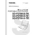 TOSHIBA SDP2700STR Manual de Servicio