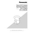 PANASONIC WVCS954E Manual de Usuario