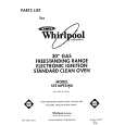 WHIRLPOOL SF316PESW6 Catálogo de piezas