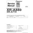 PIONEER XR-A770 Manual de Servicio