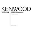 KENWOOD KRC-165 Manual de Usuario
