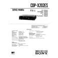 SONY CDP-X202ES Manual de Servicio