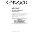 KENWOOD VR8050 Manual de Usuario