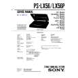 SONY PS-LX56P Manual de Servicio