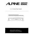 ALPINE 3552S Manual de Servicio