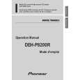 PIONEER DEH-P8200R Manual de Usuario