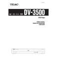 TEAC DV-3500 Manual de Usuario