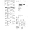 SONY XS-HL620 Manual de Usuario