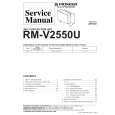 PIONEER RM-V2550E/WYVZP Manual de Servicio