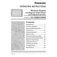 PANASONIC CFVDW07CRFM Manual de Usuario