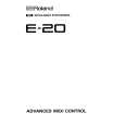 ROLAND E-20 Manual de Usuario