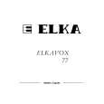 ELKA ELKAVOX77 Manual de Servicio