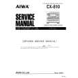 AIWA CX810 Manual de Servicio