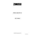 ZANUSSI ZC395R3 Manual de Usuario
