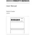 TRICITY BENDIX SB200/3W Manual de Usuario