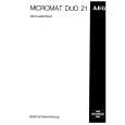 AEG MCDUO21-W/EURO Manual de Usuario