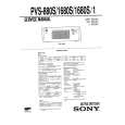SONY PVS-1680S1 Manual de Servicio
