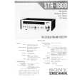 SONY STR-1800 Manual de Servicio