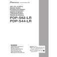 PIONEER PDP-S52-LR/XZC/WL5 Manual de Usuario