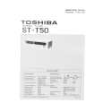 TOSHIBA ST-T50 Manual de Servicio