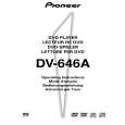 PIONEER DV-646A/WYXJ Manual de Usuario
