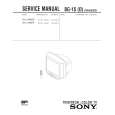 SONY KV-J14KDS Manual de Servicio