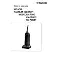 HITACHI CV770DP Manual de Usuario