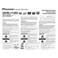 PIONEER DVR-112D/KBXW/5 Manual de Usuario