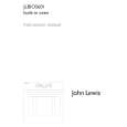 JOHN LEWIS JLBIOS601 Manual de Usuario