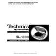 TECHNICS SL-1300 Manual de Usuario