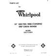 WHIRLPOOL RJE3750W0 Catálogo de piezas