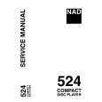 NAD 524 Manual de Servicio