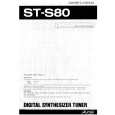 TOSHIBA ST-S80 Manual de Usuario
