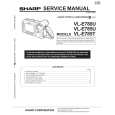 SHARP VLE785U Manual de Servicio
