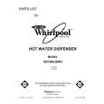 WHIRLPOOL HD1000JSW3 Catálogo de piezas