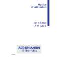ARTHUR MARTIN ELECTROLUX AW1015L Manual de Usuario